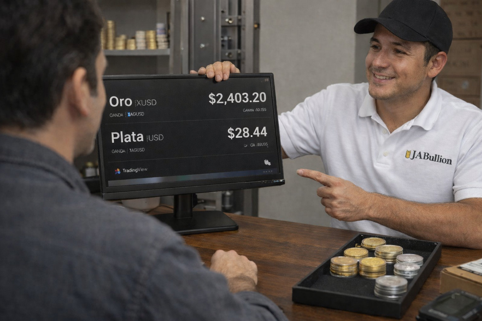 Precio spot real