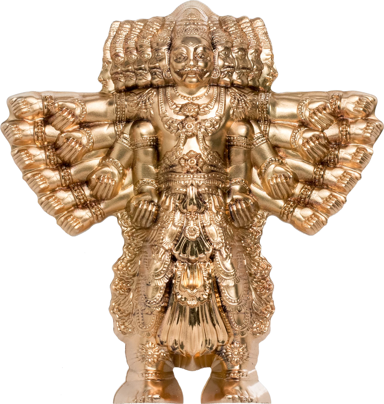 RAVANA Kings of Demons Forma 3 Oz Moneda Plata 20$ Cook Islands 2021